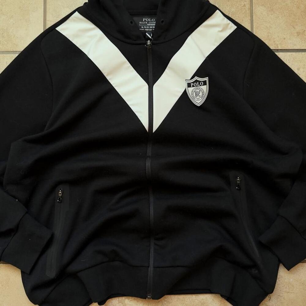 Polo by Ralph Lauren Long Sleeve Zip Up Hoodie - Size XL